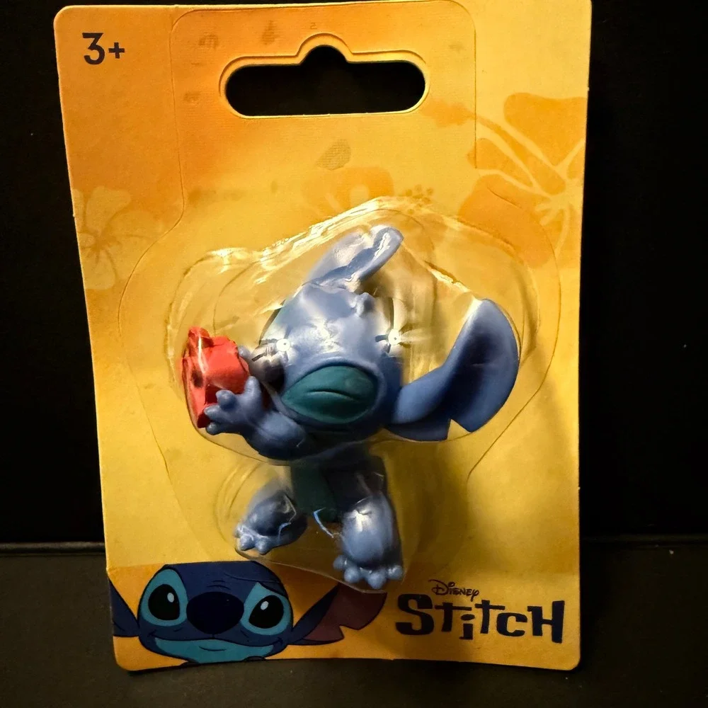 Disney Just Play Stitch Angel Mini Figure Set Kids OS Blue Pink NEW 5pc Bundle
